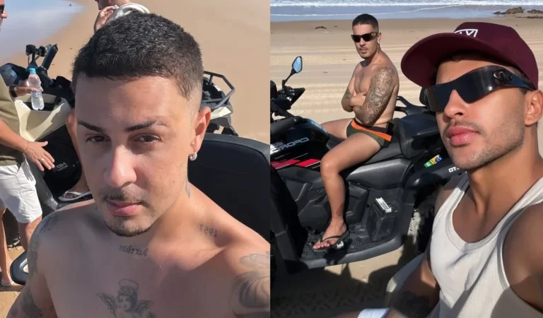 Carlinhos Maia gera polêmica ao pilotar quadricicl